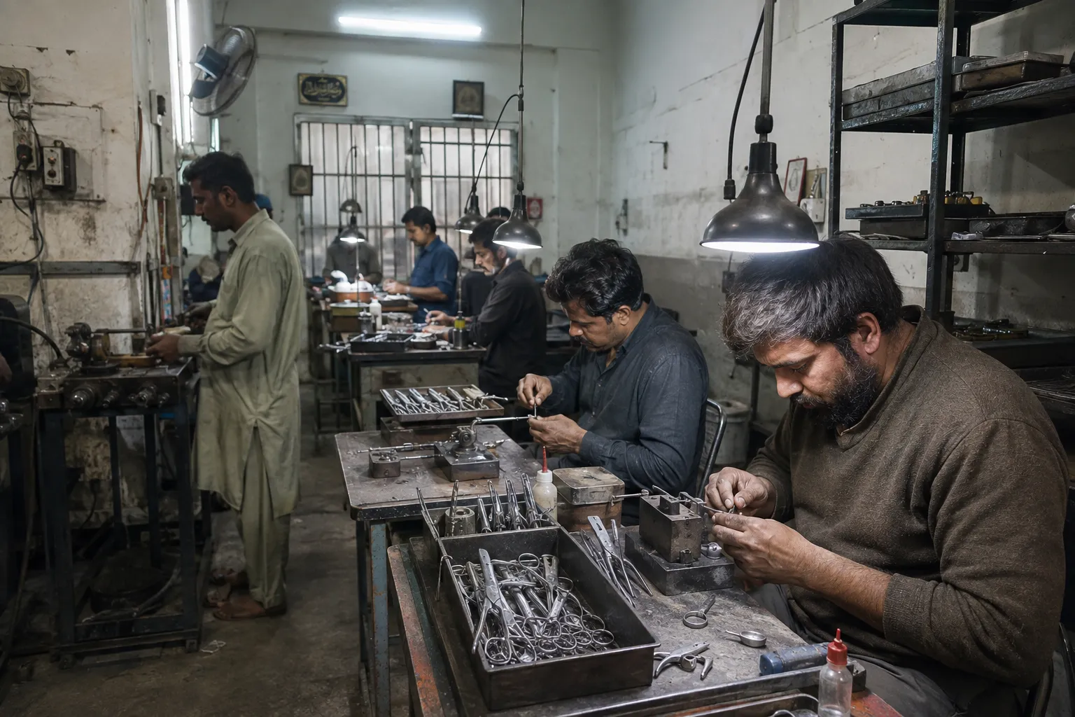 Sial Surgical Sialkot factory floor