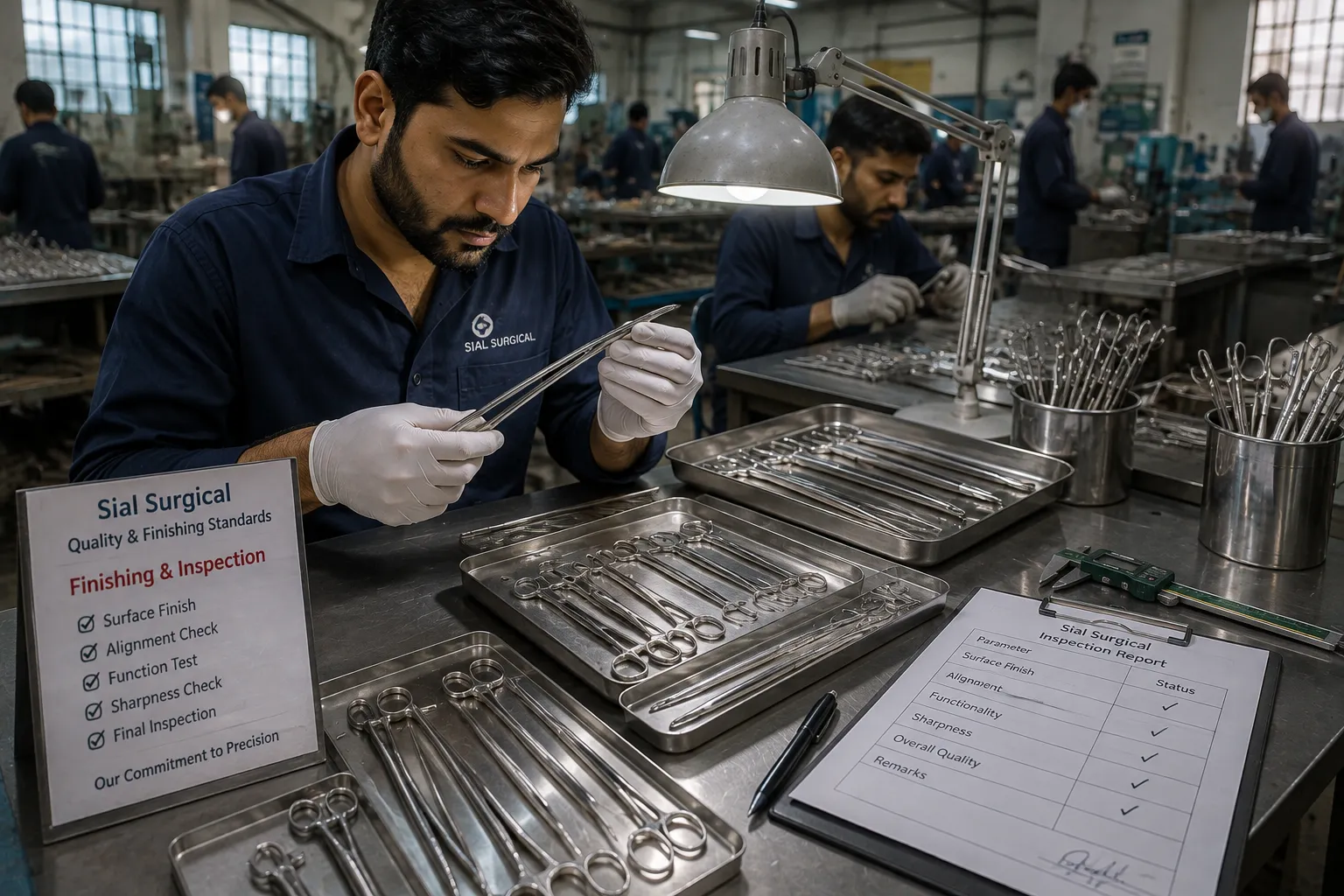 Sial Surgical quality and finishing standards