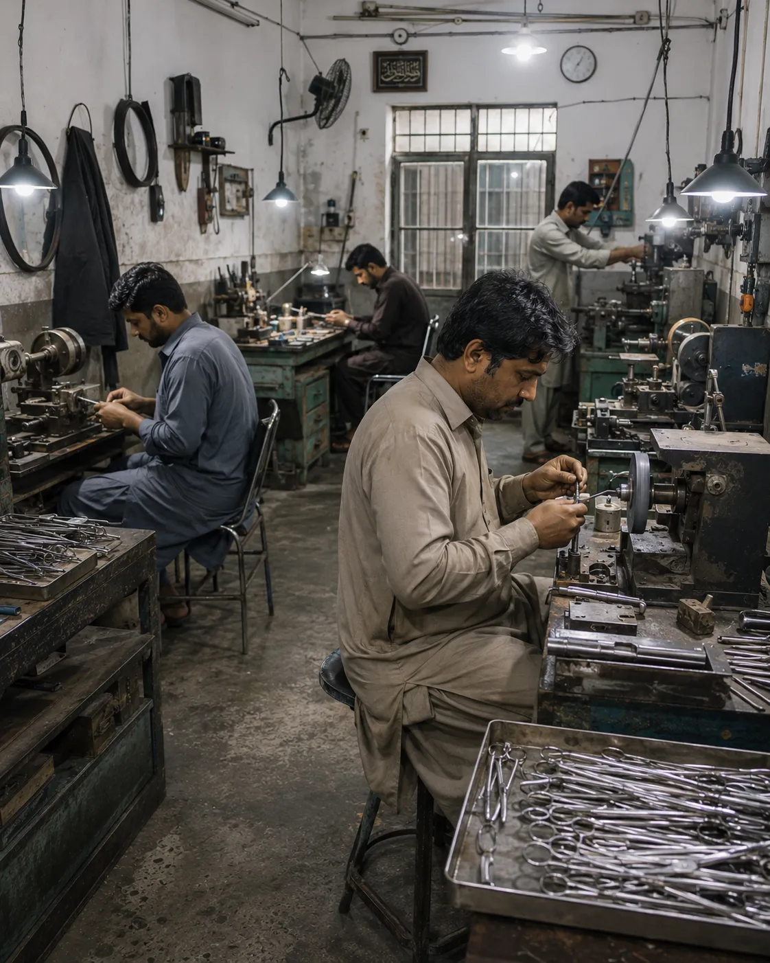 Sial Surgical instrument manufacturing facility in Sialkot, Pakistan